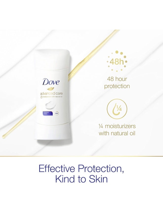 دوف مزيل عرق دوف أدفانسد كير بخاخ للنساء، برائحة النظافة الأصلية، 74 غرام (2.6 أونصة) - Image 2